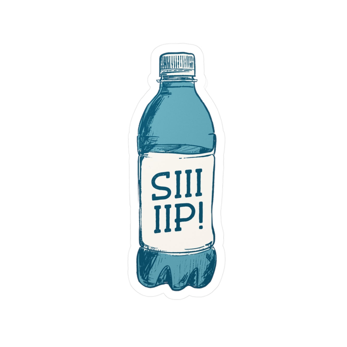Sip Vinyl Sticker