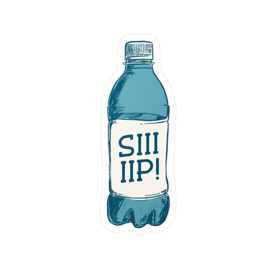 Sip Vinyl Sticker