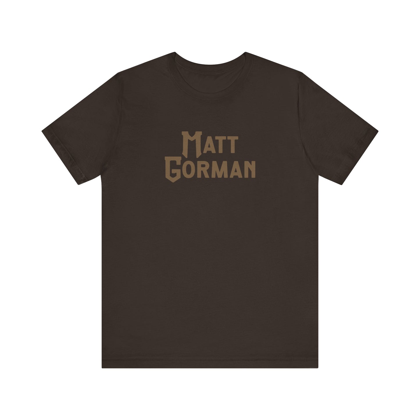 Matt Gorman Short Sleeve Tee