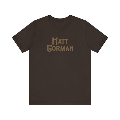 Matt Gorman Short Sleeve Tee