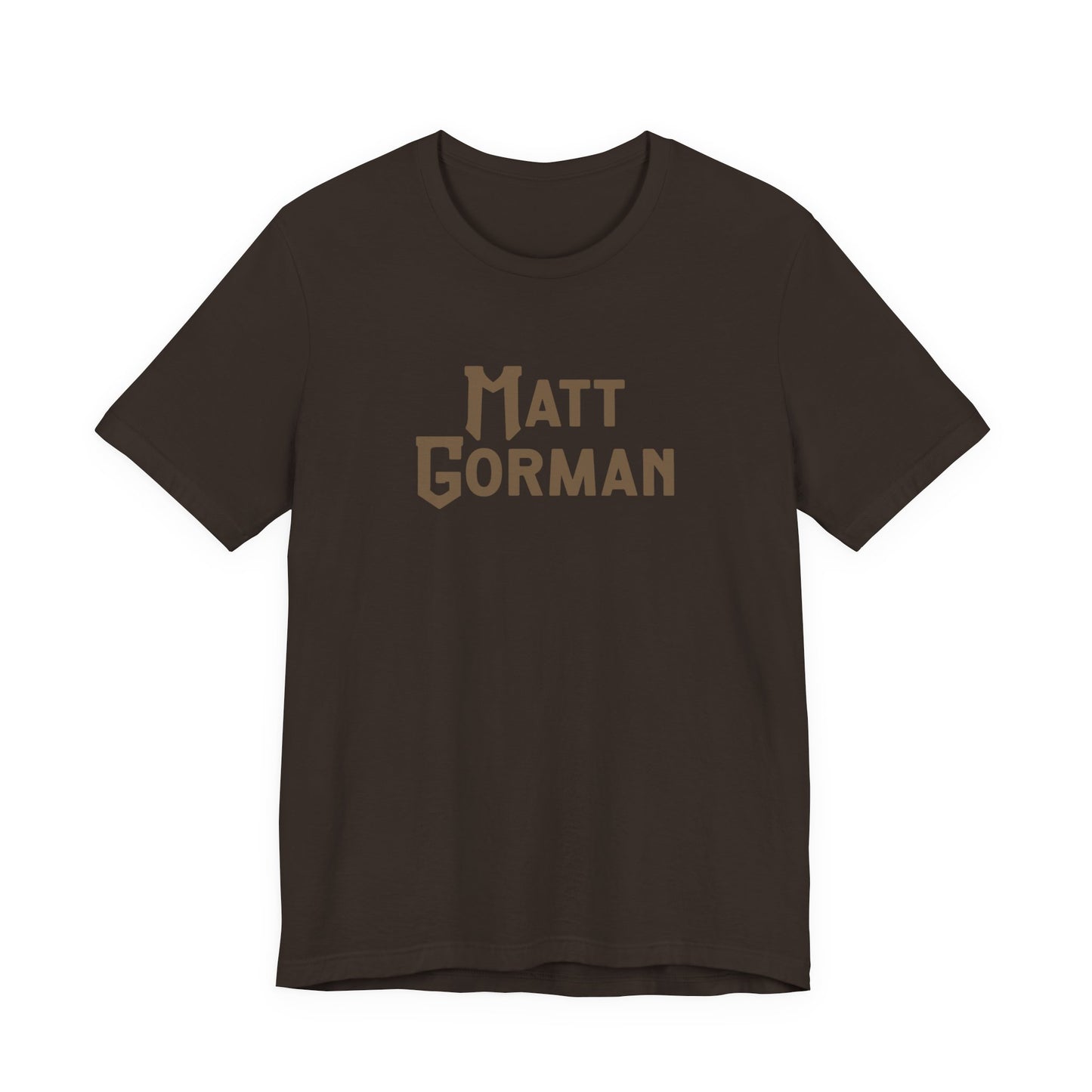 Matt Gorman Short Sleeve Tee